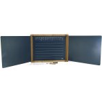 Jeujura Dřevěná trojkřídlá multifunkční tabule 156 x 43 cm s příslušenstvím – Zboží Živě