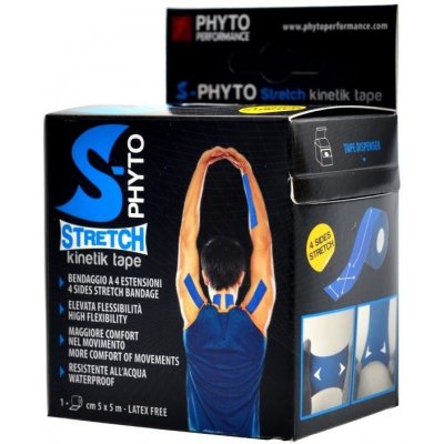 Bio Sport S-biokinetik stretch Tape tmavě modrá 5cm x 5m