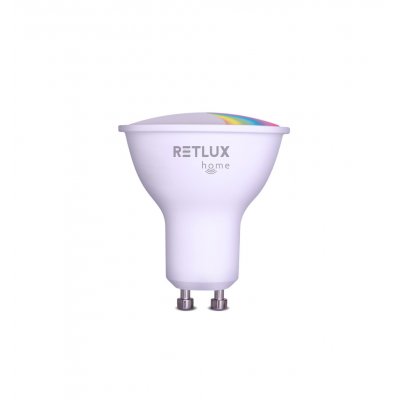 RETLUX Chytrá žárovka LED smart 4,5W GU10 RGB CCT HOME RSH 101 52000056