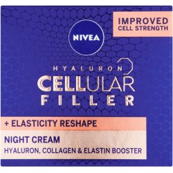 Nivea Hyaluron Cellular Filler noční vyplňující krém 50 ml