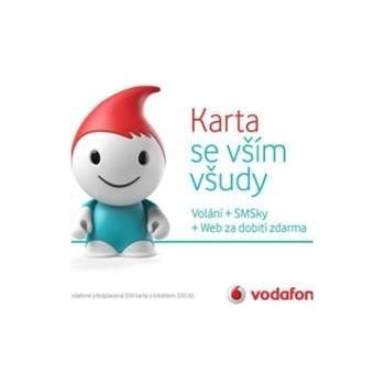 Vodafone SIM Karta se vším všudy