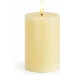 SIRIUS Vosková LED svíčka Sille světle žlutá 7,5 x 10 cm – Hledejceny.cz