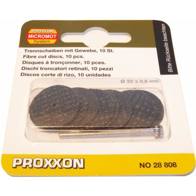 Proxxon Řezné kotouče s tkaninovou vazbou 22mm 28808 – Zboží Dáma