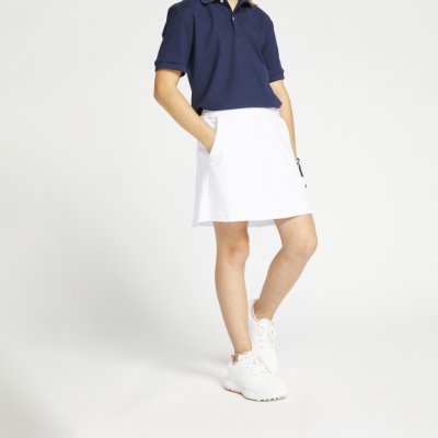 Inesis dívčí golfová sukně s kraťasy MW500 bílá