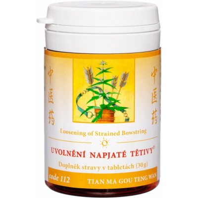 TCM Herbs Uvolnění napjaté tětivy 100 tablet – Hledejceny.cz