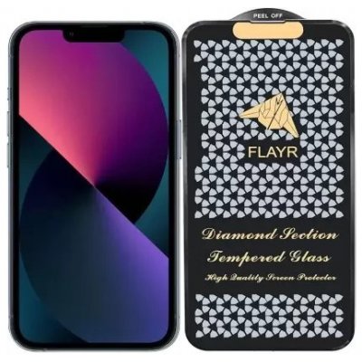 5D Diamond Edge pro iPhone 12 / iPhone 12 Pro Black / Černé 119794 – Zboží Živě