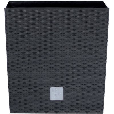 Prosperplast RATO LOW antracit 22.3 x 22.3 x 22.8 cm – Zboží Mobilmania