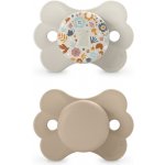 Suavinex dudlík SX Pro fyziologický 2 ks Wonderland krémová – Zboží Mobilmania