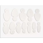 Starnails Silikonové šablony pro duální formy tvar krátký ovál 12 ks – Zboží Dáma