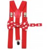 Motýlek Amparo Miranda set H002 Red