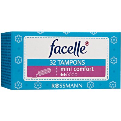 Facelle Mini tampóny 32 ks – Sleviste.cz