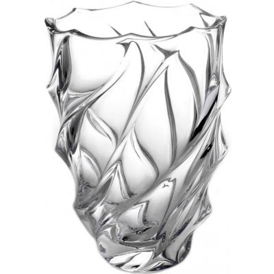 BOHEMIA TREASURY KŘISTÁLOVÁ VÁZA BOHEMIA SURF 280MM – Hledejceny.cz
