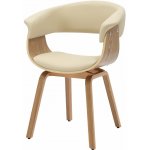 Interior DE Manhattan krémová umělá kůže / dýha jasan – Zbozi.Blesk.cz