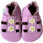 Hopi Hop kožené capáčky Barefoot Sandálky lila – Zboží Dáma