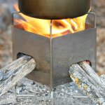 Firebox Outdoors Titanium DŘÍVKÁČ Firebox Gen2 Nano Ultralight Stove – Zboží Mobilmania