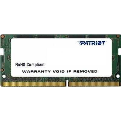Patriot Signature SODIMM DDR4 4GB 2400MHz CL17 PSD44G240081S – Zbozi.Blesk.cz