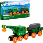 Brio 33698 Vagon + jeřáb – Zboží Mobilmania