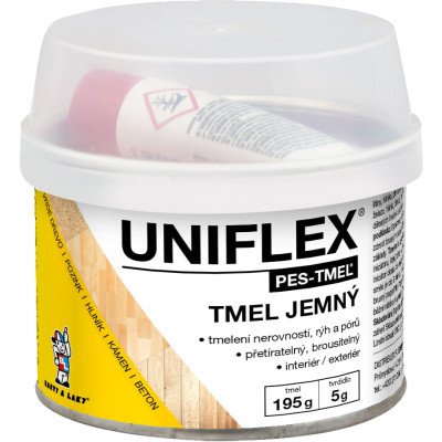 BARVY A LAKY HOSTIVAŘ Uniflex PES-TMEL jemný 200g