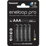 Panasonic eneloop Pro AAA 930 mAh 4ks HR-4UWXB-4BP – Zboží Živě