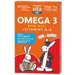 Maxi Vita Kids Omega 3 + vitaminy D, E 30 tablet – Hledejceny.cz