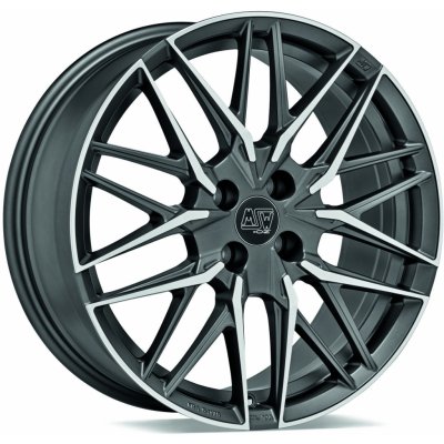 MSW 50-4 7,5x18 4x100 ET42 gunmetal polished | Zboží Auto