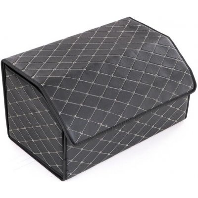 Organizér do kufru auta CAR COMPACT ELEGANT L, 2 přihrádky, skládací, s víkem SIXTOL – Sleviste.cz