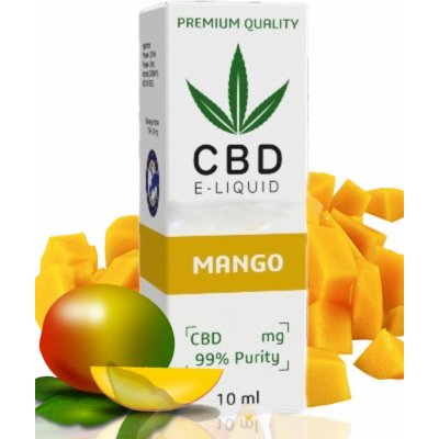 Expran Group CBD Vape Liquid Mango 10 ml 600 mg – Zboží Mobilmania