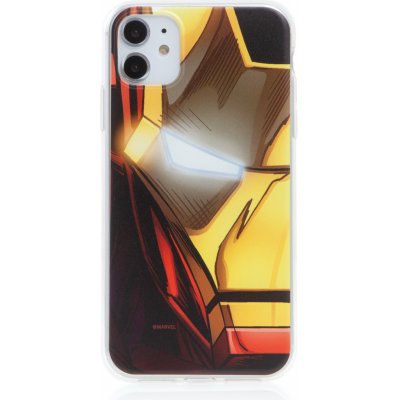 Pouzdro AppleMix MARVEL Apple iPhone 6 Plus / 6S Plus - dramatické Iron Man - gumové