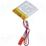 AKYGA BATTERY AKY0386 Akum: Li-Po 3,7V 400mAh vodiče,konektor JST SYP-02T-1 – Zboží Dáma