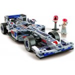 Sluban B0352 Formule F1 Racing Car Stříbrná 257 ks – Zboží Dáma