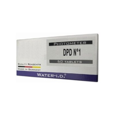Water I.D. tablety pro PoolLab volný chlor DPD1 50 ks