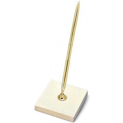 PartyDeco Svatební stojan a pero zlaté barvy – Hledejceny.cz