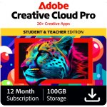 Adobe Creative Cloud Pro pro studenty a učitele 100 GB - 1 rok – Zboží Živě