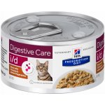 Hill’s Prescription Diet Adult Cat I/D Digestive Care ActivBiome Stew Chicken & Vegetables 82 g – Zboží Mobilmania