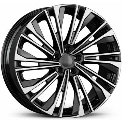 AGT 19284 8x19 5x112 ET44 black polished – Hledejceny.cz