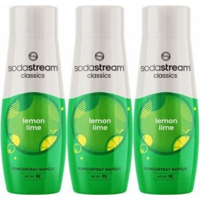 Sodastream Citronovo-limetkový sirup 3 x 440 ml – Hledejceny.cz