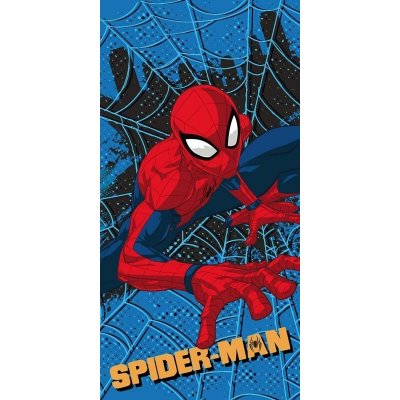 Jerry Fabrics osuška Micro Spiderman Blue 05 70 x 140 cm – Zboží Dáma