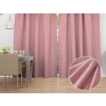 Biante Sametový závěs Velvet Premium SVP-033 Starorůžový - šířka 135 cm 135x160 cm – Hledejceny.cz