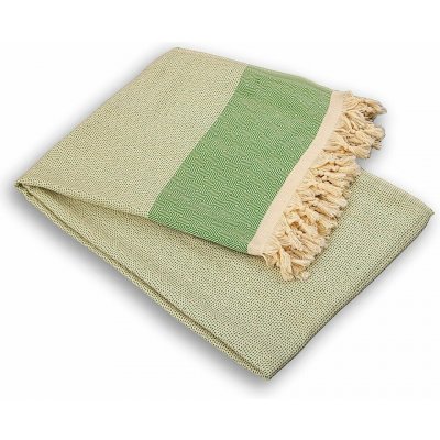 Balkanova Bavlněný přehoz Nefes VIII - mátově zelená 200 x 240 cm – Zboží Dáma