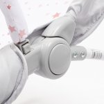 Baby Mix Multifunkční houpací lehátko pro miminko Hvězdičky růžová – Zboží Dáma