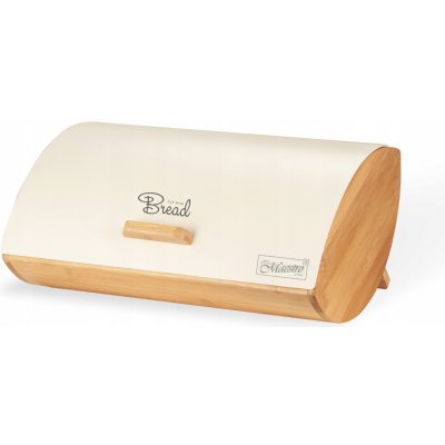 Jednodílný chlebník Maestro béžový, dřevěný – Zbozi.Blesk.cz