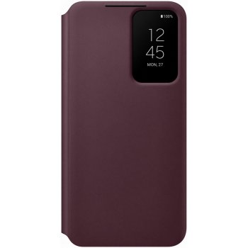 Samsung Clear View Cover Galaxy S22 Burgundy EF-ZS901CEEGEE