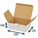 Europapier Poštovní krabice 250 × 175 × 100 mm 10 ks bílá – Zboží Živě