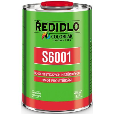 COLORLAK ŘEDIDLO S 6006 / 20L do syntetických nátěrových hmot – Zbozi.Blesk.cz