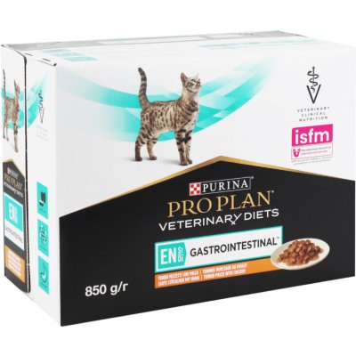Pro Plan Veterinary Diets Feline EN St/Ox Gastrointestinal Salmon 10 x 85 g – Zbozi.Blesk.cz