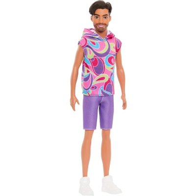 Mattel Barbie model Ken 227 brunet s vousy HRH26 – Zboží Dáma