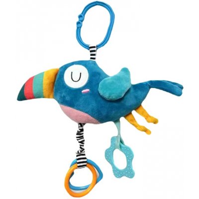 Tulilo Závěsná edukační hračka s melodii a s kousátkem - Tukan – Sleviste.cz