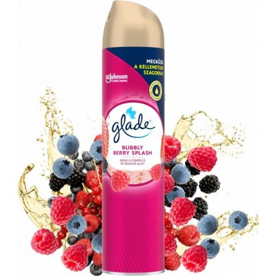 Glade Berry Winter Kiss s vůní ostružin a brusinek osvěžovač vzduchu sprej 300 ml – Hledejceny.cz