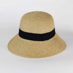 Krumlovanka dámský letní nemačkavý klobouk Cloche P-12628 béžová – Zboží Dáma