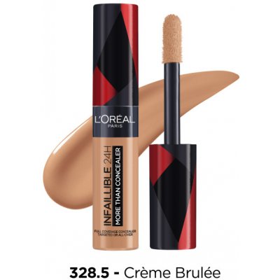 L'Oréal Paris Infaillible More Than Concealer Tekutý korektor 328,5 Crème Brulée 11 ml – Sleviste.cz